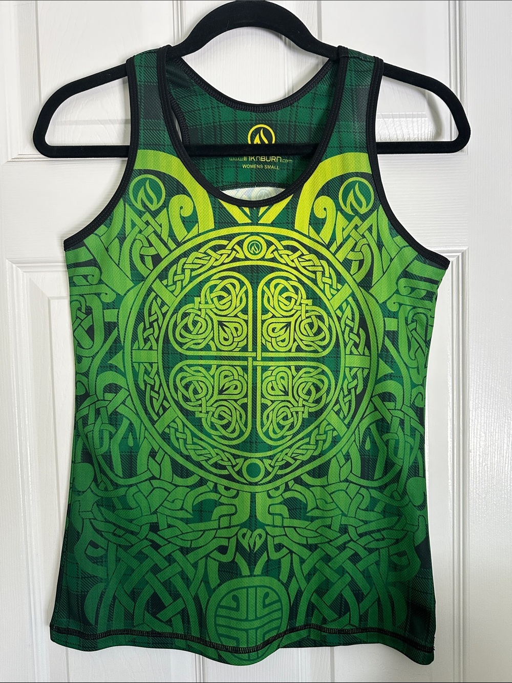 INKnBURN Green Celtic Medallion Performance Tank